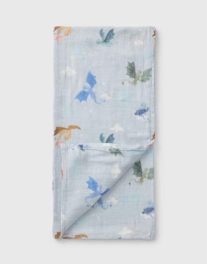 Muslin Swaddle - Magical Dragons