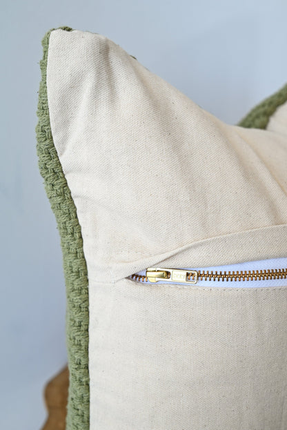 COTTON CANVAS - ALLEGRA GREEN