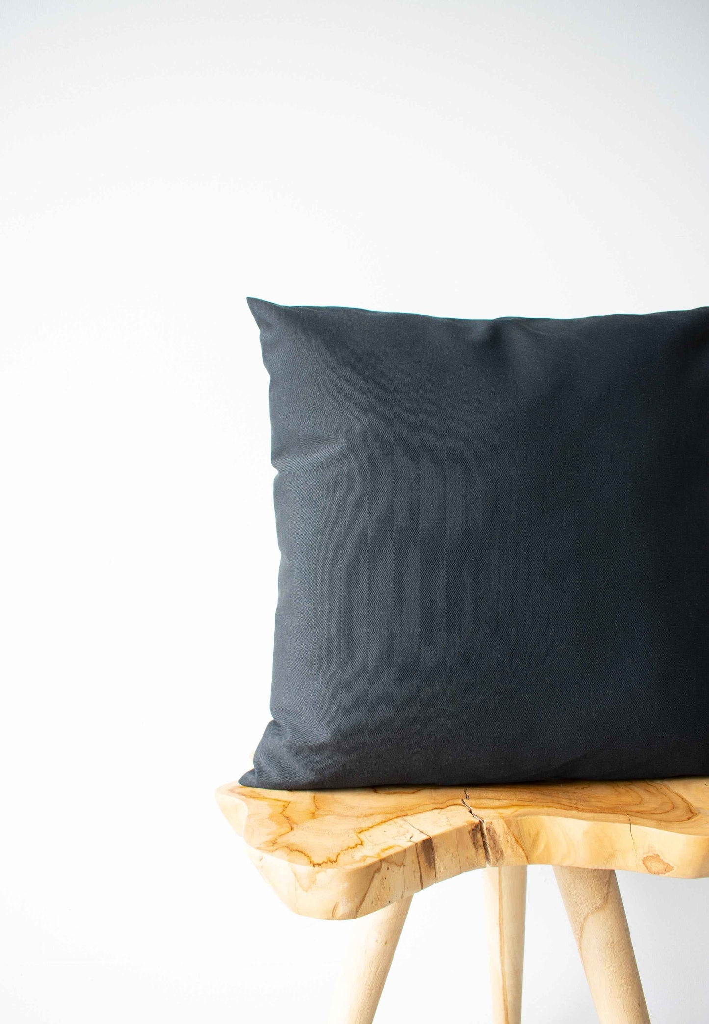 OUTDOOR PILLOW - BLACK 20"