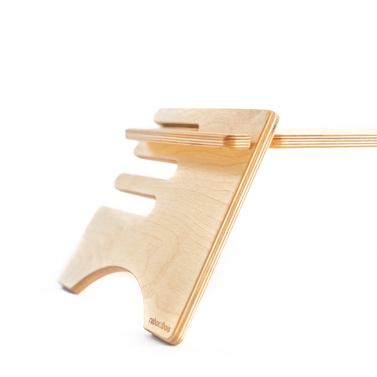 Holzständer für Computermonitor