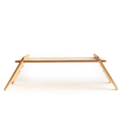 Holzständer für Computermonitor