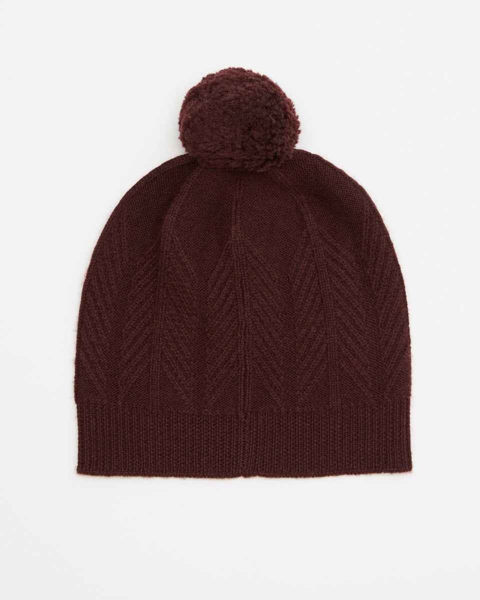 Wool Tree Cable Beanie