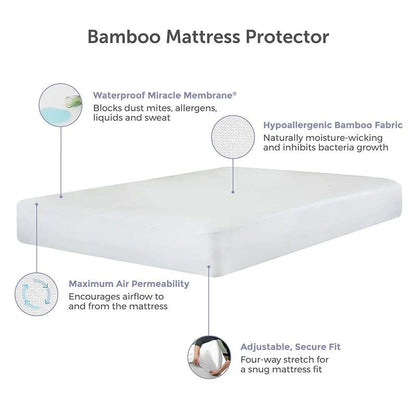 UltraFlex® SERENITY Orthopedic, Premium Smart Gel Infused Memory Foam, Eco-friendly Mattress with Waterproof Mattress Protector (Made in Canada)