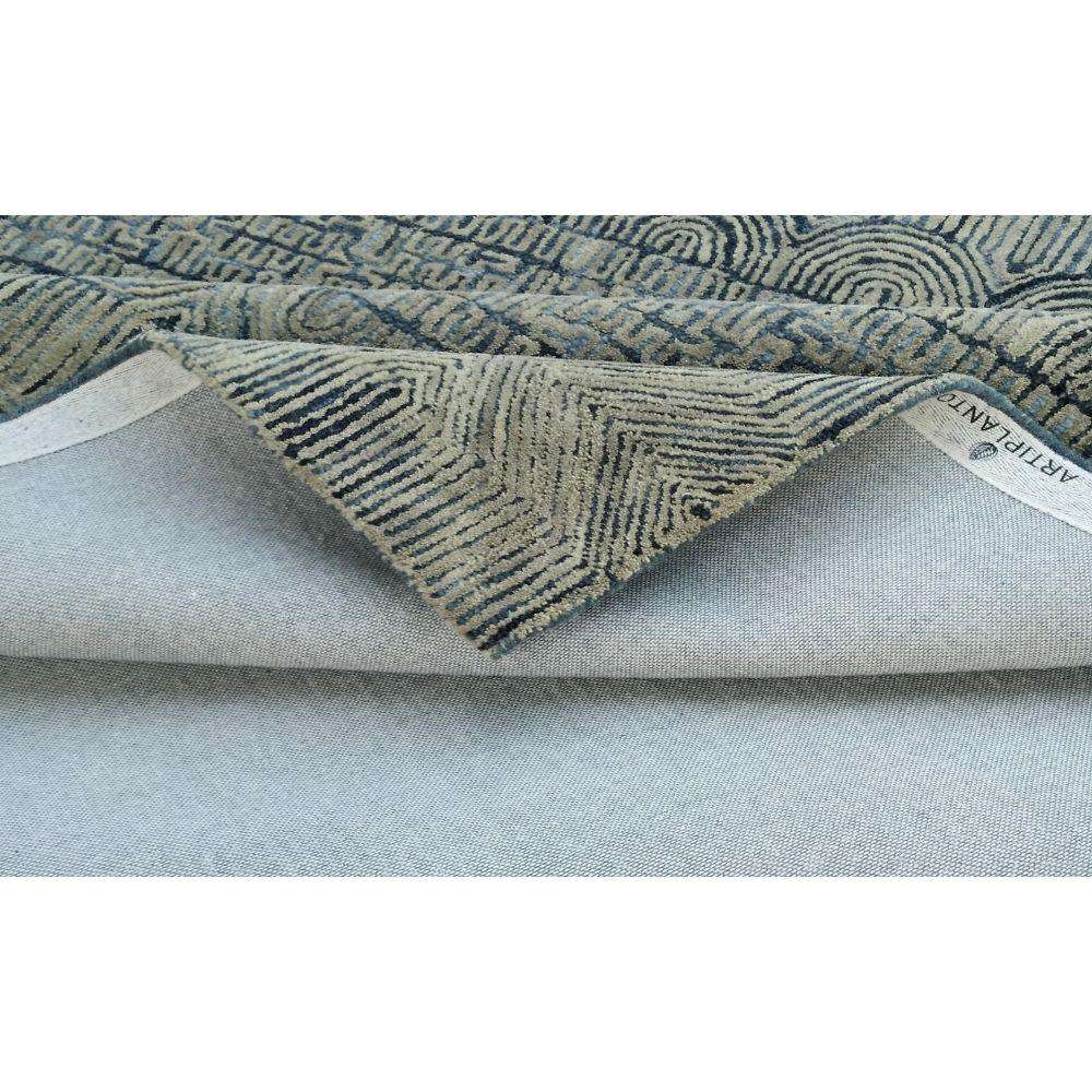 Ocean Gewebter Wollteppich 6X9