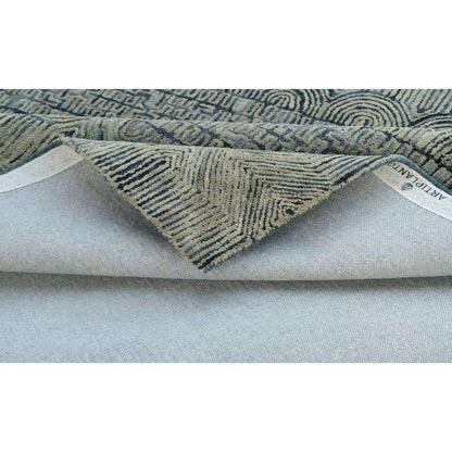 Ocean Gewebter Wollteppich 6X9