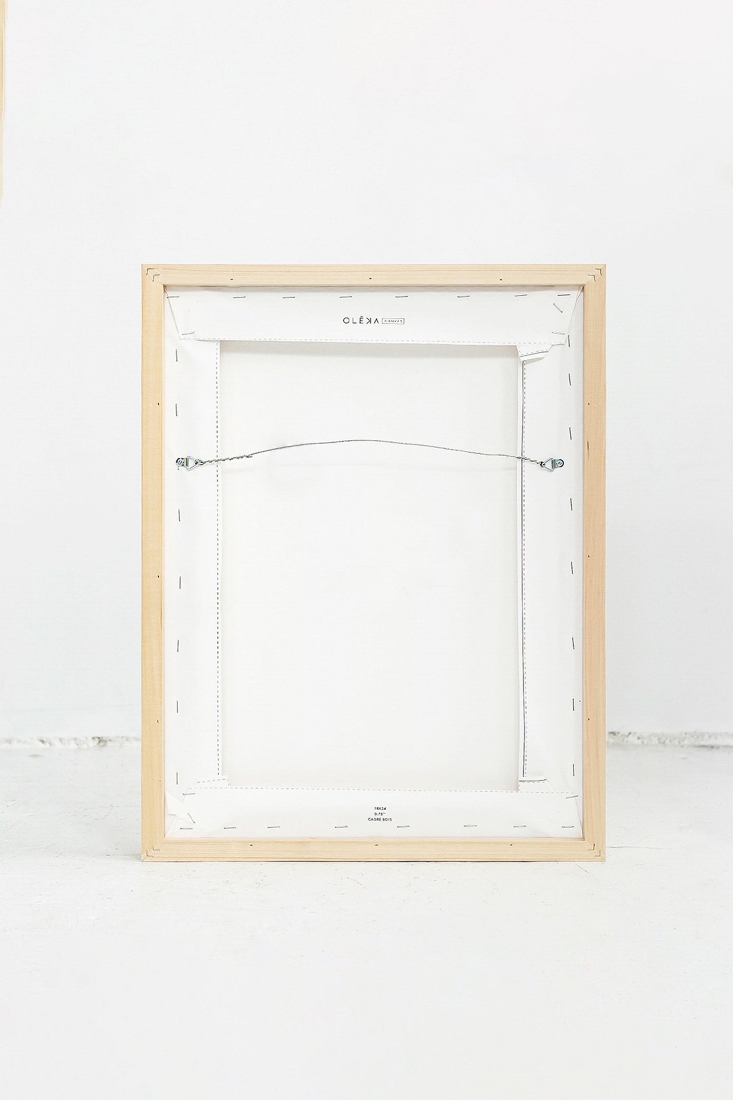 OURS, Oeuvre sur toile étirée