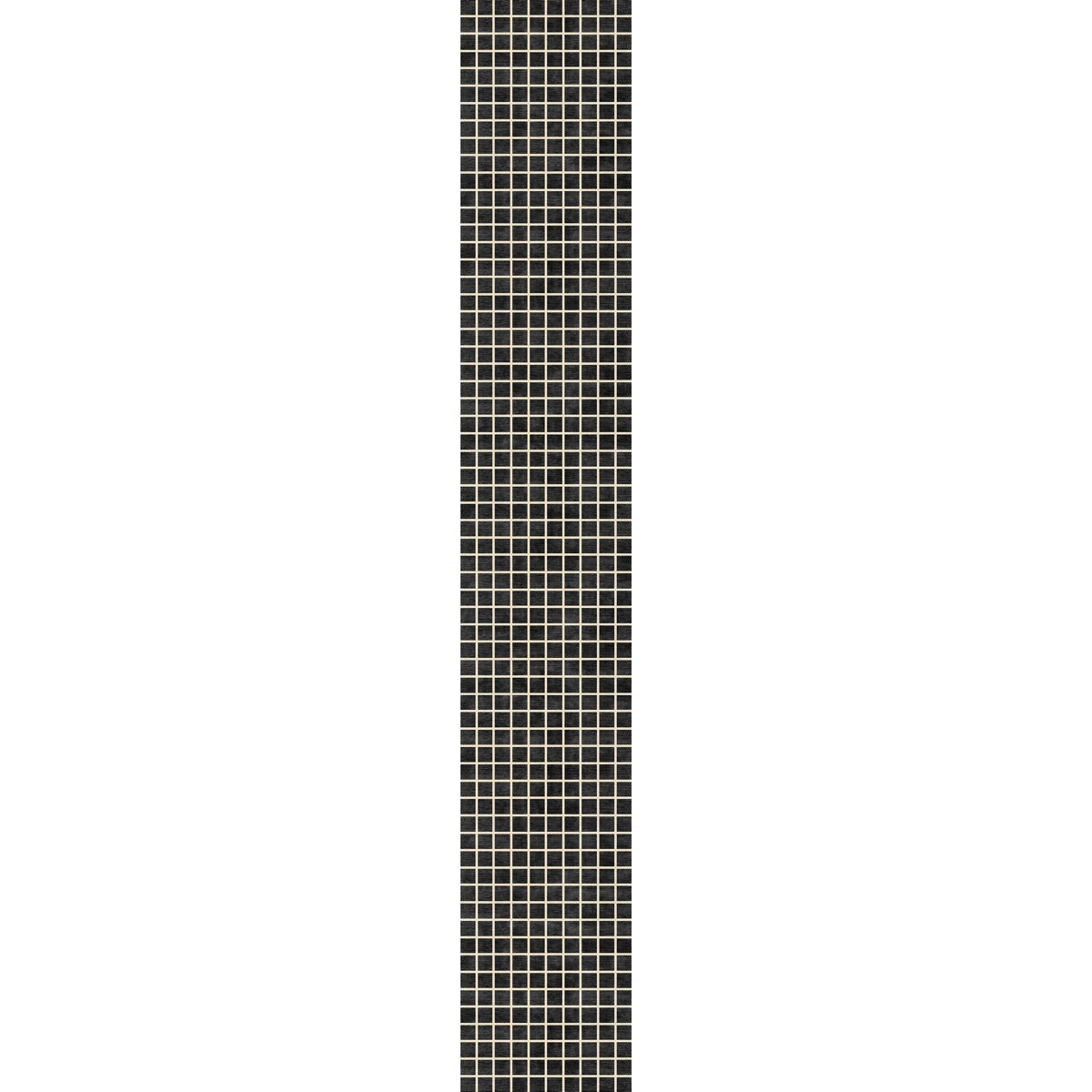 Caper Black Natural Checkered Rug