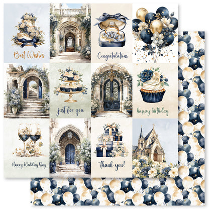 Wedding Blooms 12x12 Paper Collection 31701