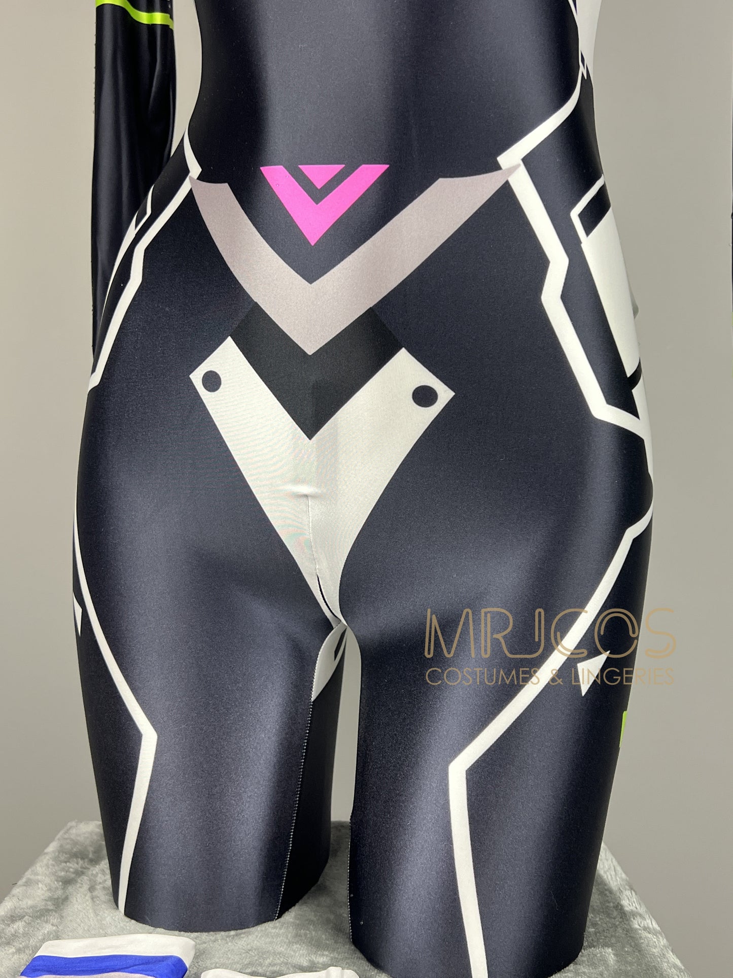 Anime Sci-fi Spandex Swimwear Cosplay Bodysuit Race Queen Costume Zentai