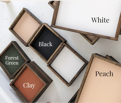 A House is Made of Walls and Beams Wood Sign