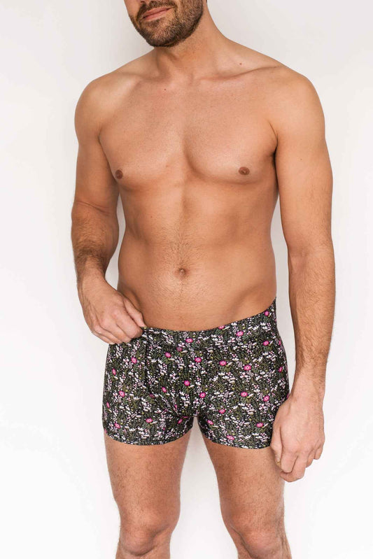 Boxer homme - Fleuri