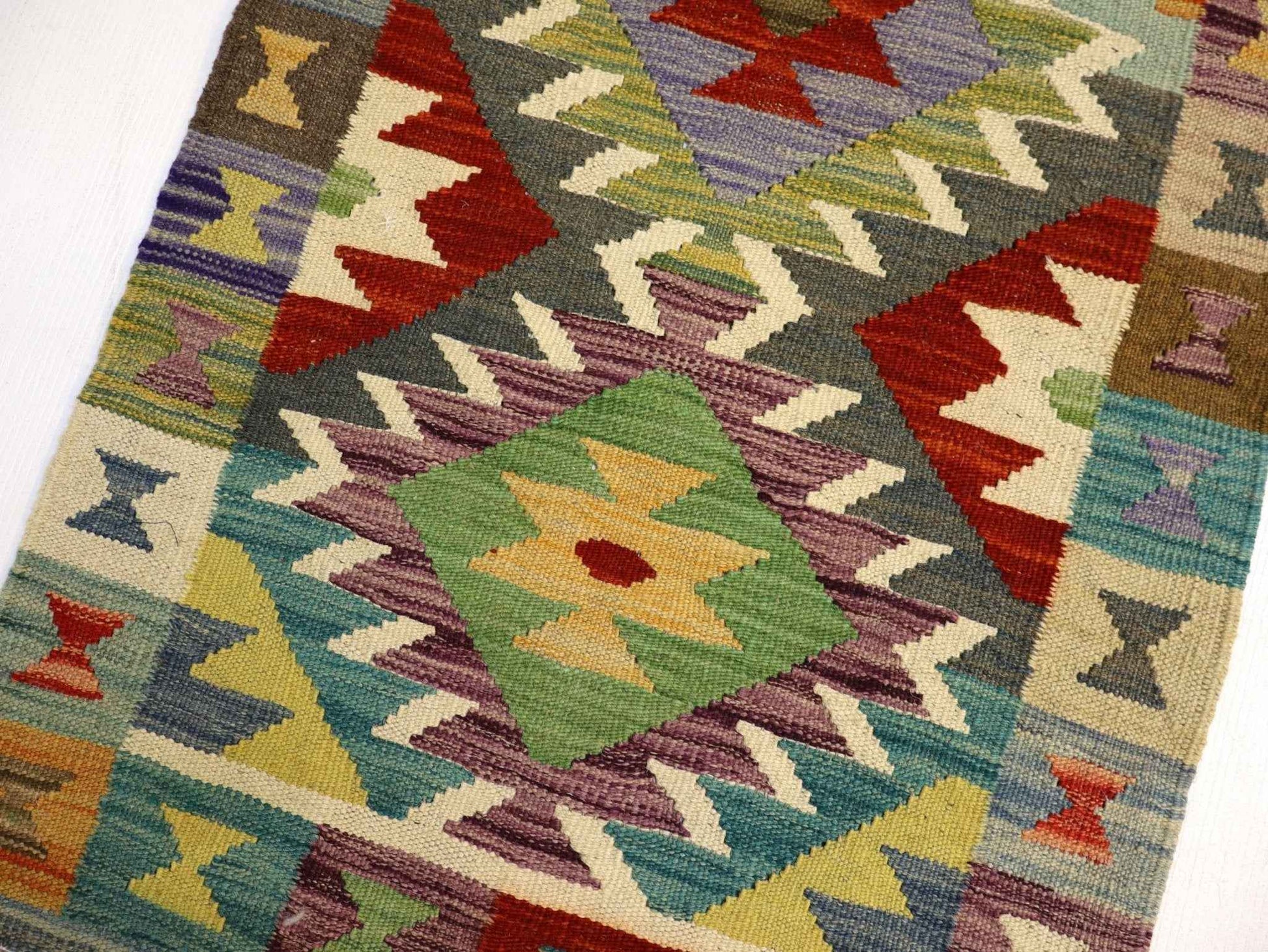 Afghan Maimana Kilim Rug | 1' 11" x 2' 11"