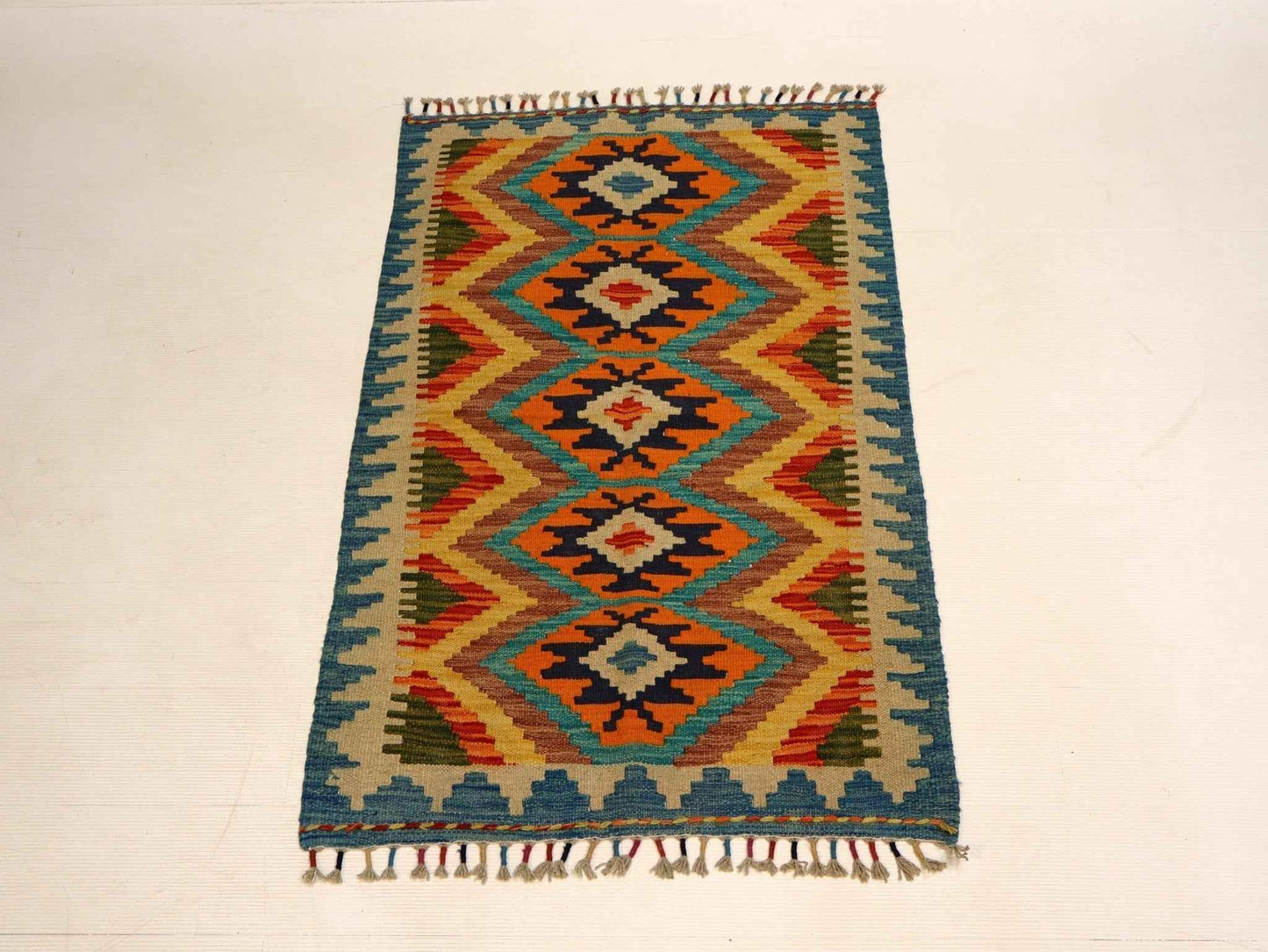Afghan Maimana Kilim Rug | 2' 6" x 4' 1"