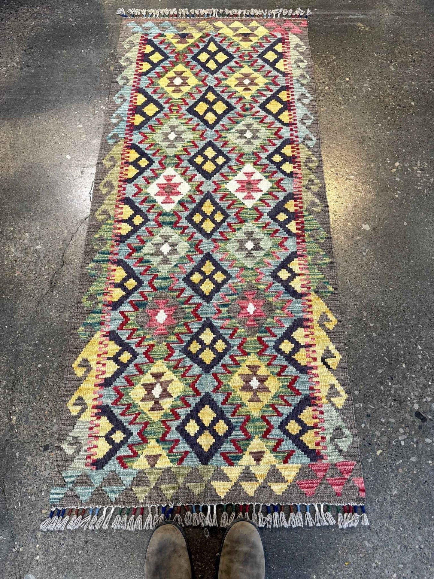 Afghan Maimana Kilim Rug | 2' 8" x 6' 3"