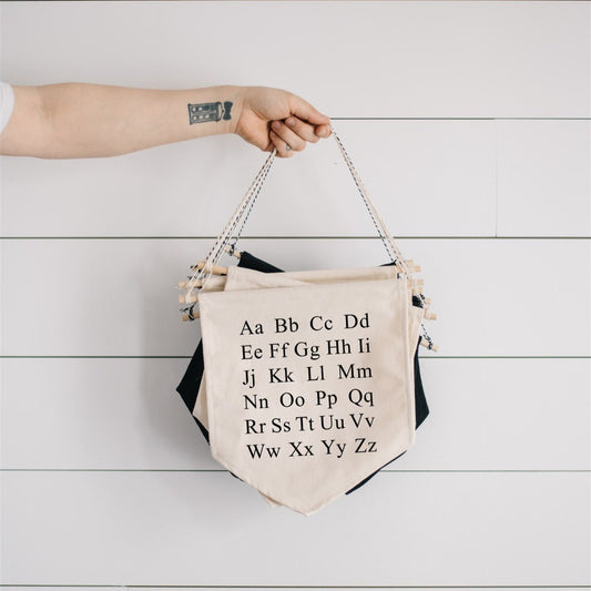 Alphabet Canvas Banner
