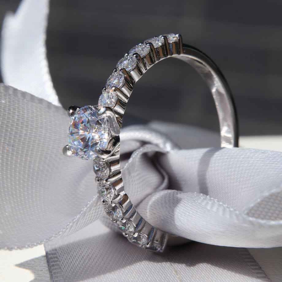 Bague Éclat en argent sterling