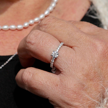 Bague Éclat en argent sterling
