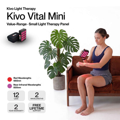 Kivo Vital Mini: Portable Red Light