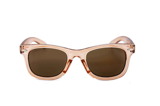 Lumo – Translucent Pink Wayfarer Sunglasses | Bolero Eyewear