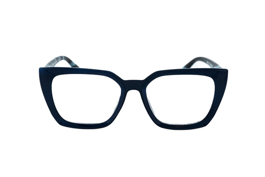 Boléro Midnight — Oversized Cat-Eye Reading Glasses