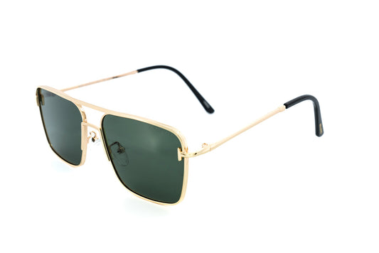 Boléro Stravos — Gold Navigator Polarized Sunglasses