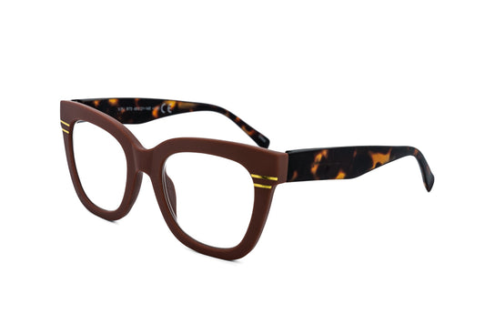 Boléro Terrava — Oversized Cat-Eye Reading Glasses