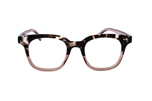 Wexley – Pink Tortoise Oversized Readers | Bolero Eyewear