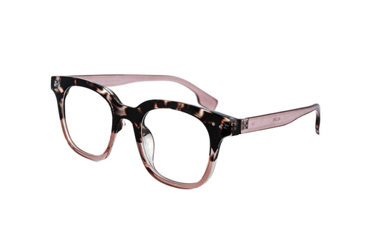 Wexley – Pink Tortoise Oversized Readers | Bolero Eyewear