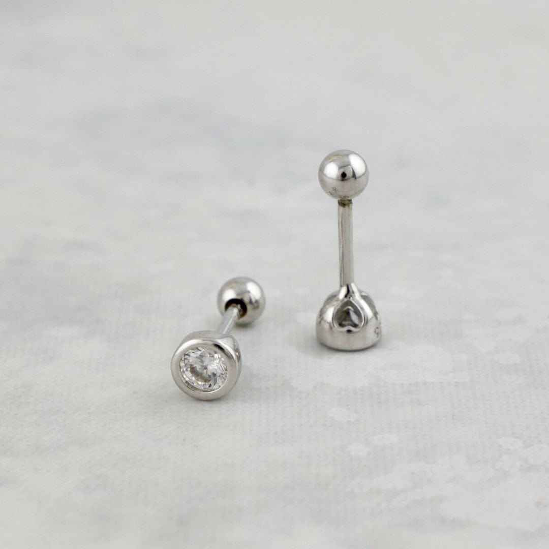 Boucles d'oreilles Classiques en argent sterling