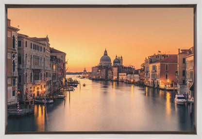 Wandbild Morgenstimmung in Venedig