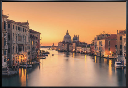 Wandbild Morgenstimmung in Venedig