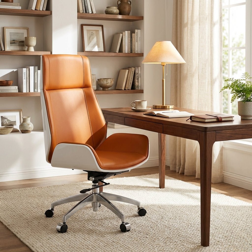 Cartagena Premium Two-Tone Leather Office Chair