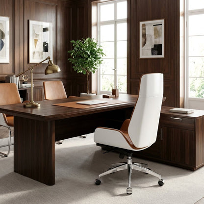 Cartagena Premium Two-Tone Leather Office Chair