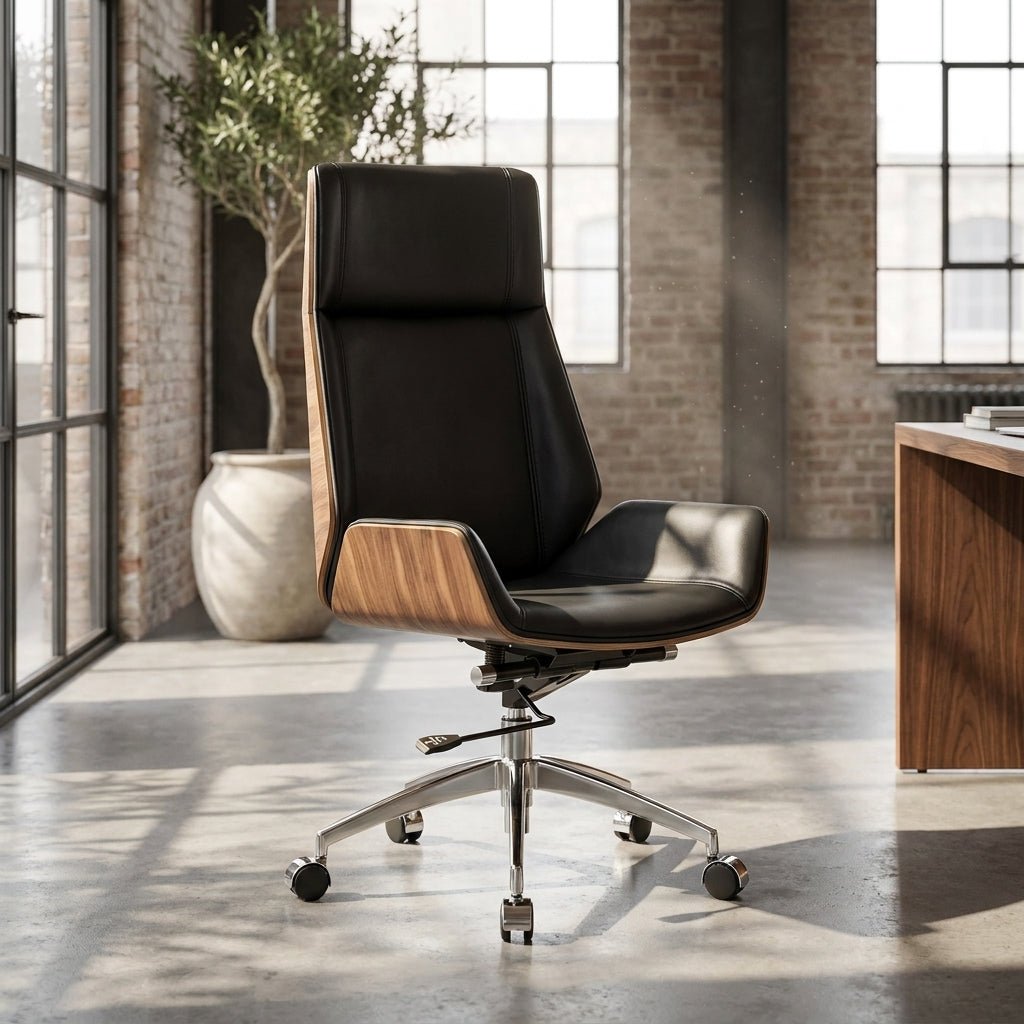 Cartagena Premium Two-Tone Leather Office Chair