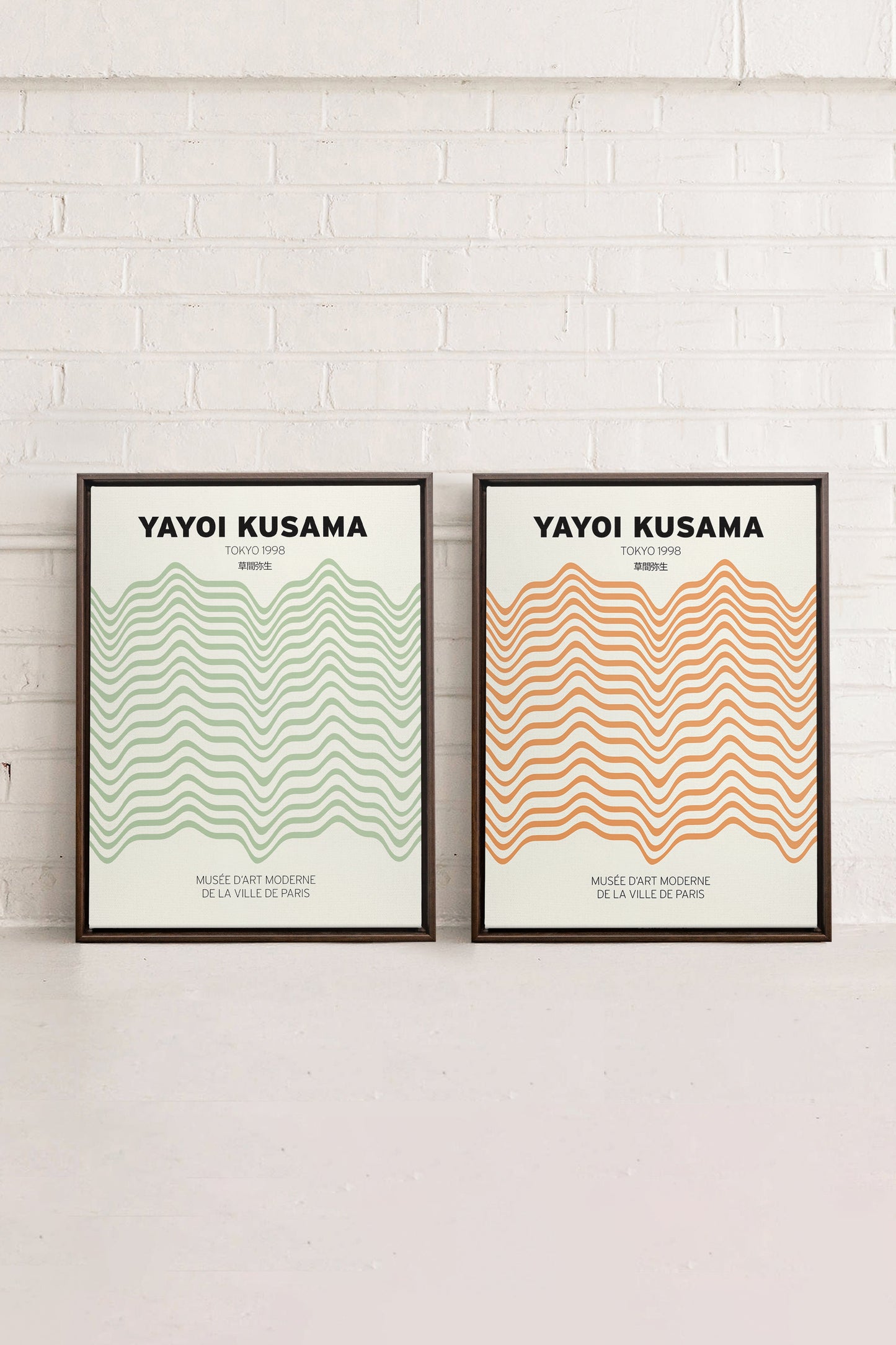 COMBINAISON YAYOI (2 Oeuvres sur toile étirée)