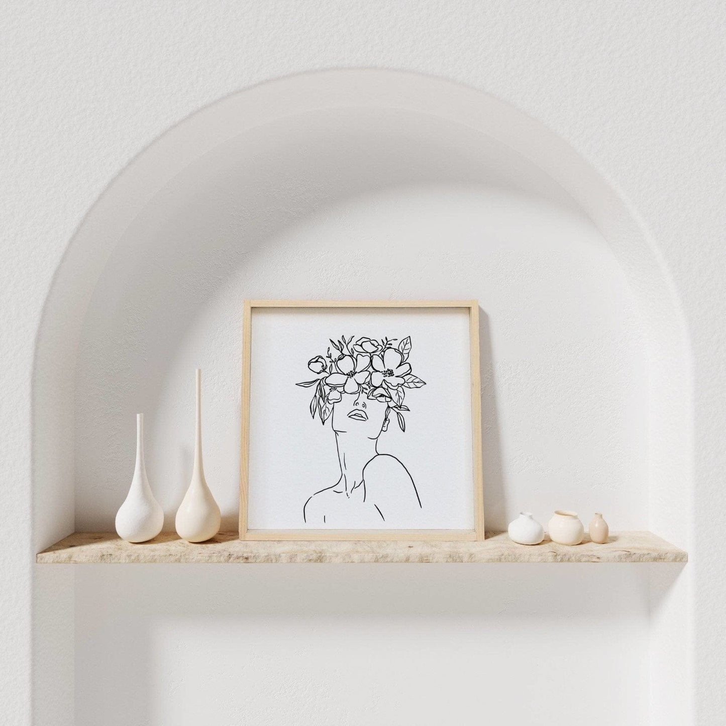 Blumenmädchen Beth Holzschild