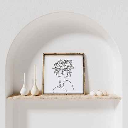 Blumenmädchen Beth Holzschild