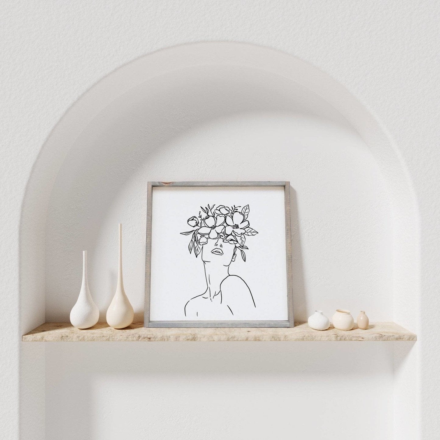 Blumenmädchen Beth Holzschild