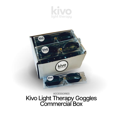 Kivo Goggles: Blue, NIR, and Light Therapy Eye Goggles