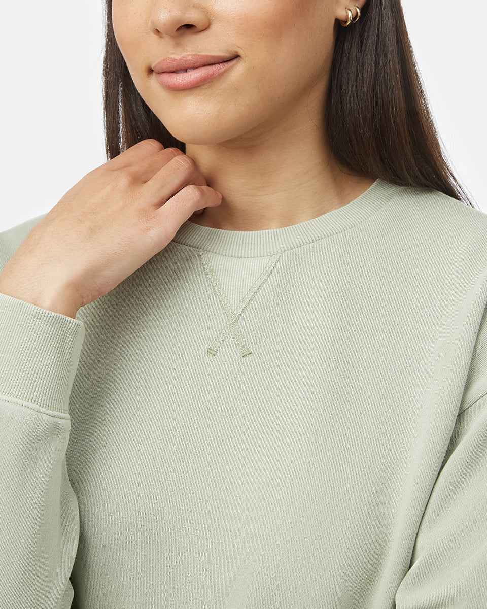 Organic Cotton French Terry Crew