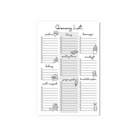 Grocery List - Notepad
