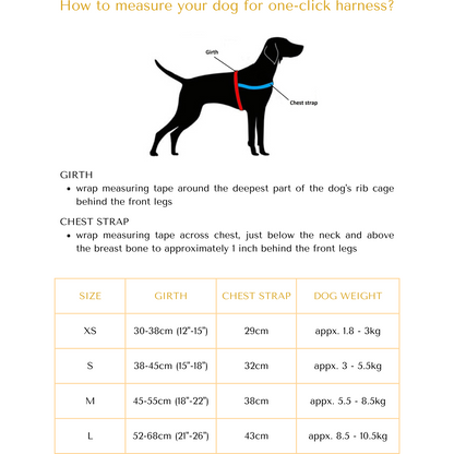 Barclay Plaid Green One-Click Dog Harness