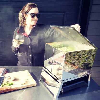 Portable 2-Tier Smoker