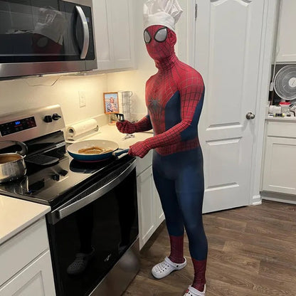 Super Hero Amazing Spider Cosplay Full Bodysuit Halloween Costume Zentai