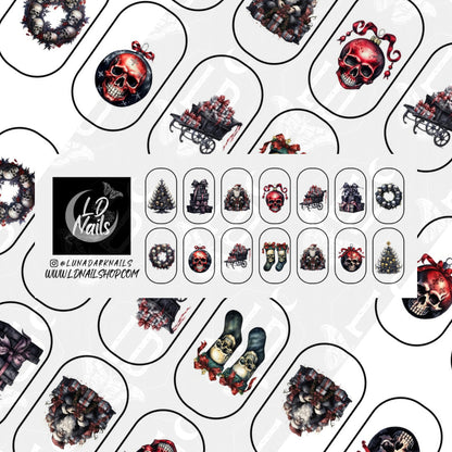 Dark Christmas Decals