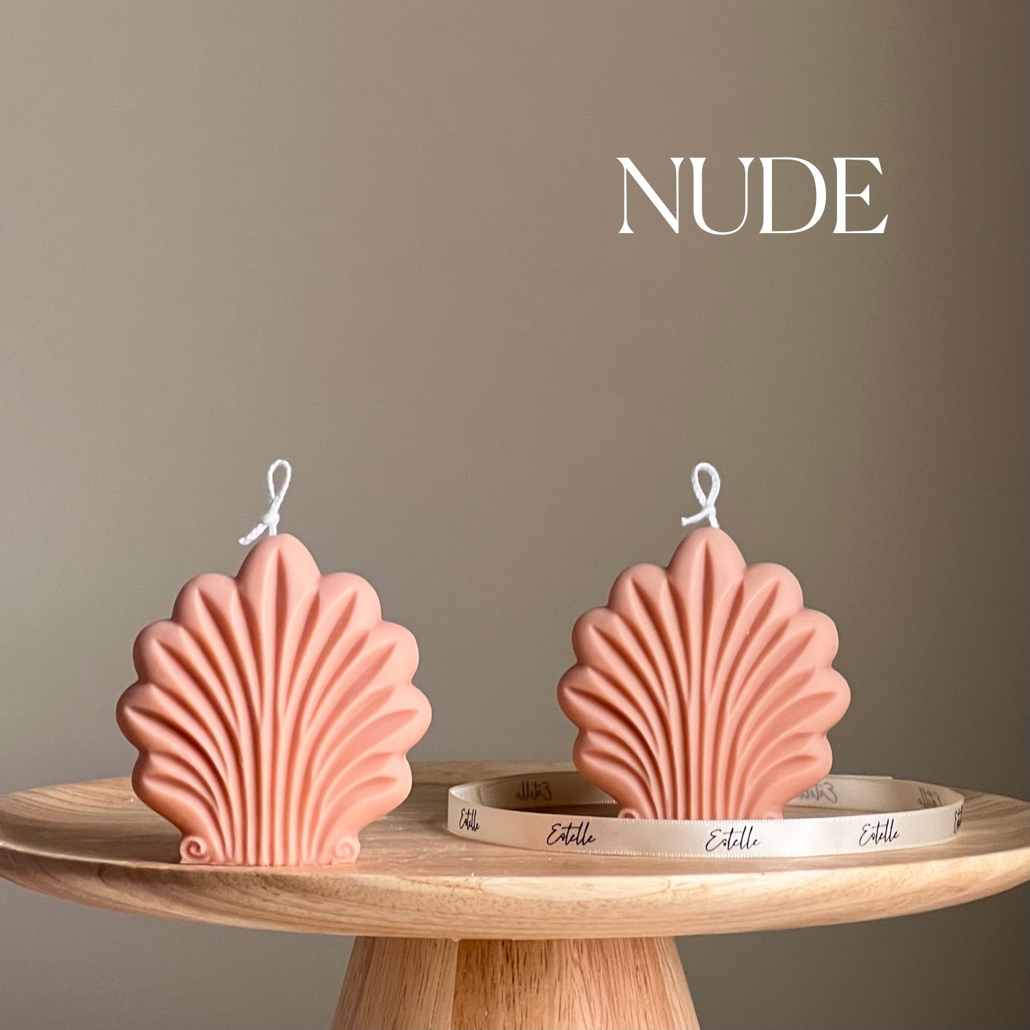 Muschelkerze