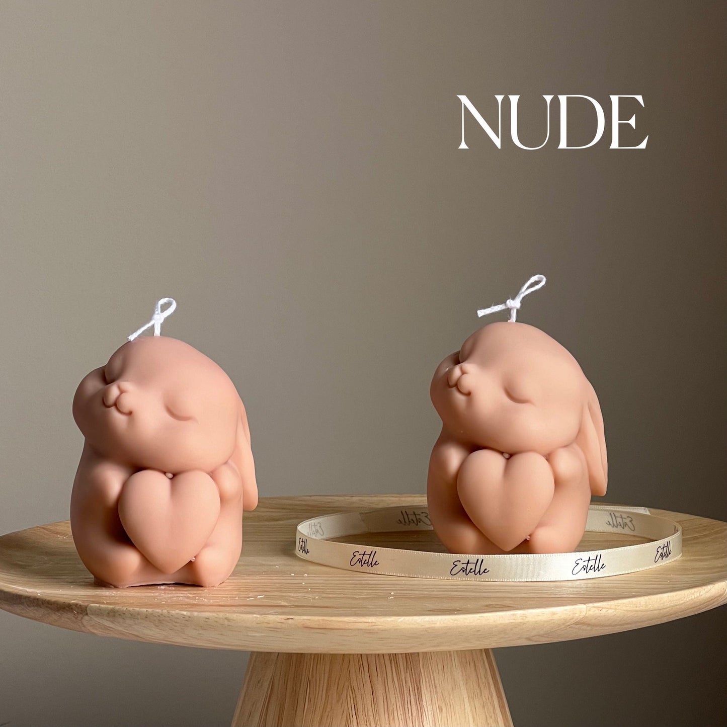 Bunny Soy Candle | Nursery Decor, Vegan Gift