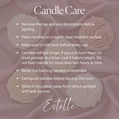 Handmade Spiral Taper Candle: Decorative Soy Wax Candle