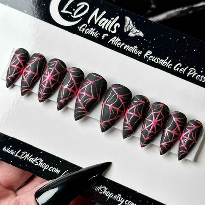 Pink Holo Webs