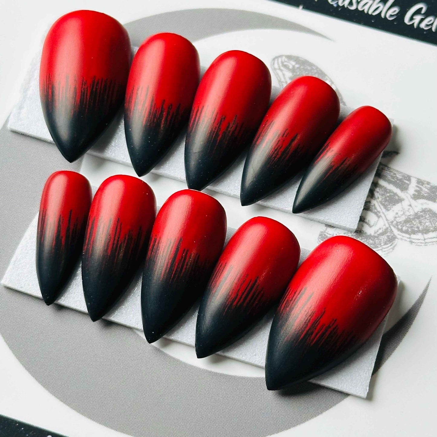 Red & Black Claws